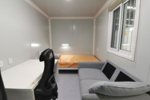 20’ Accommodation container – bedroom