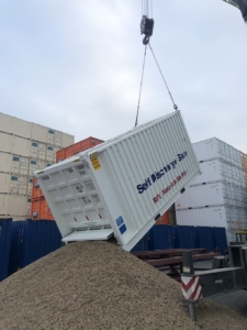 Bulk Container unloading
