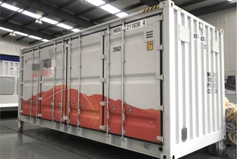 Non-walk-in BESS container