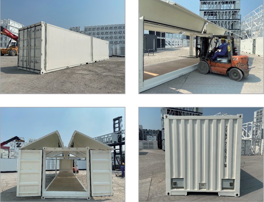 40' Light Weight wing Body Container