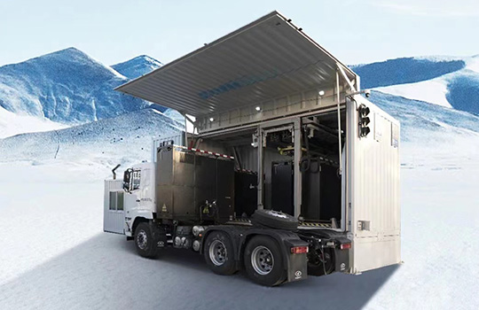 Battery container